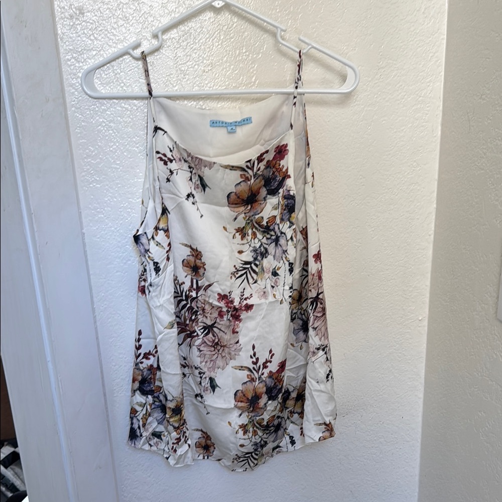 Floral Spaghetti Strap Top
